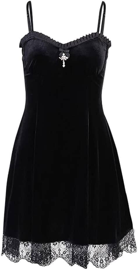 Goth Dress Lace Dress Black Punk Dress Outfit Black Dress Outfit
