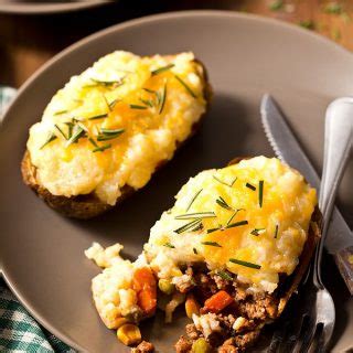 Nevertheless, i took to the kitchen to find out why martha raved about this baked potato method — and the results changed everything i thought i knew about baked potatoes. Shepherd's Pie Twice Baked Potatoes - Homemade In The Kitchen