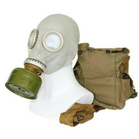 Soviet Russian Military Gp 5 Gas Mask Nbc Nuckear Etsy