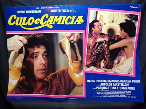 Fotobusta Cinema Culo E Camicia Montesano Pozzetto Mromaggio 1981