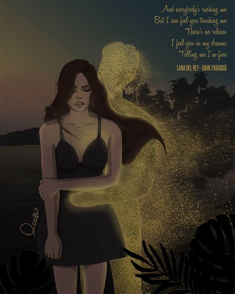 Lana Del Rey Dark Paradise Art By Pedro Onofre Onofrx Artes
