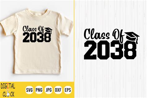 Class Of 2038 Senior Graduation 2038 Svg Graphic By Digital Click Store