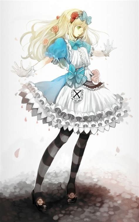Alice In Wonderland Anime Anime Anime Drawings Anime Artwork