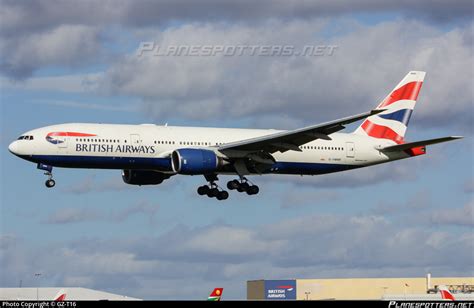 G Ymmr British Airways Boeing 777 236er Photo By Gz T16 Id 1063207