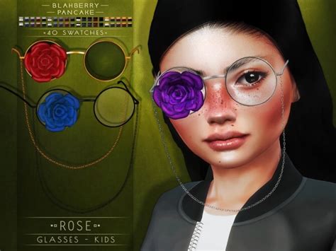 Rose Glasses At Blahberry Pancake The Sims 4 Catalog