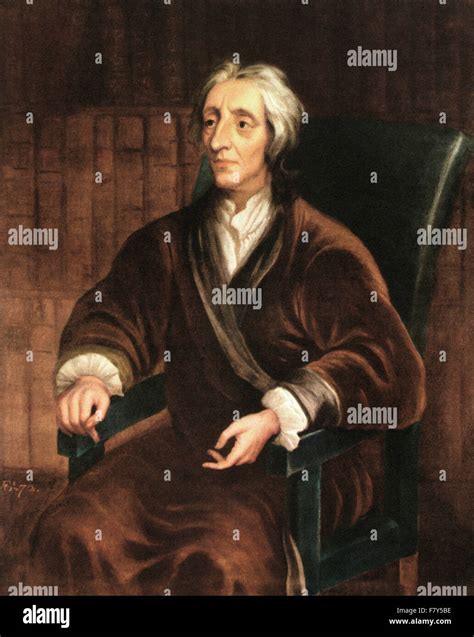 John Locke 1632 1704 Filosofo Inglese E Medico Dopo La Pittura Di