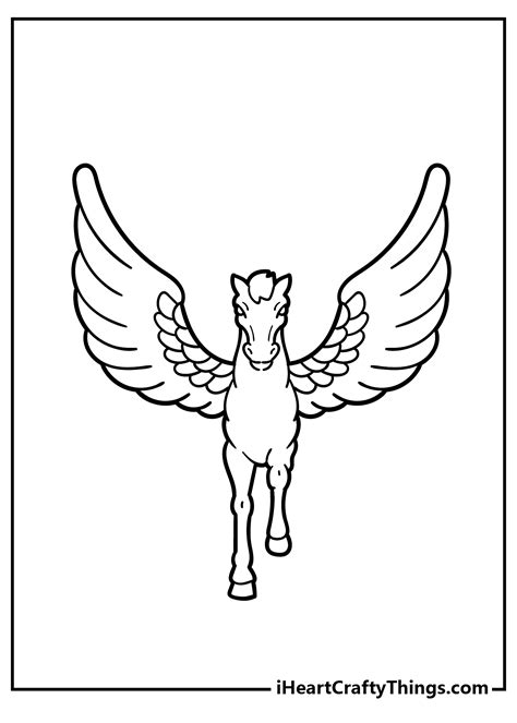 Pegasus Coloring Pages To Print