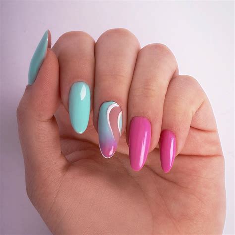 Top 10 Bright Colored Summer Nail Art 2021 Ideas And Trends 50 Photos