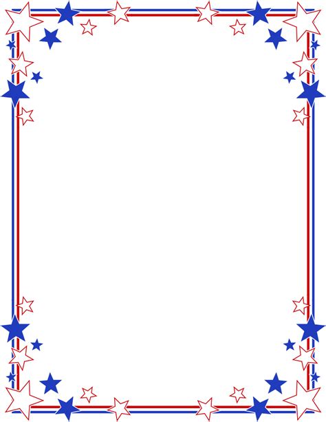 4th Of July Clip Art Borders