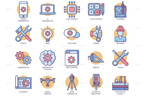 Engineering Icons 243 Free Psd Ai Eps Vector Format Download