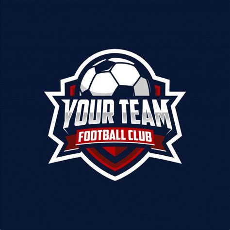 Premium Vector Football Club Logo Football Logo Design Soccer Logo