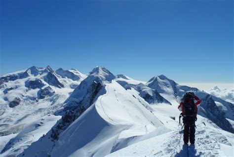 Summit Monte Rosa Peak Climbing 4000 M Trekking Alps