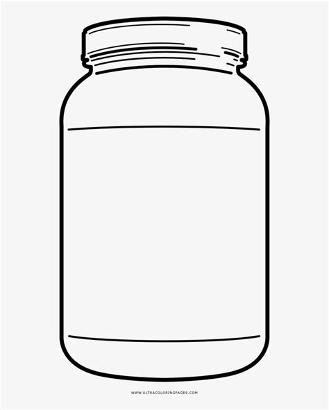 Mason Jar Coloring Pages Learny Kids