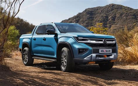 New 2023 Volkswagen Amarok Is Such A Cgi Tease Youll Forget All About