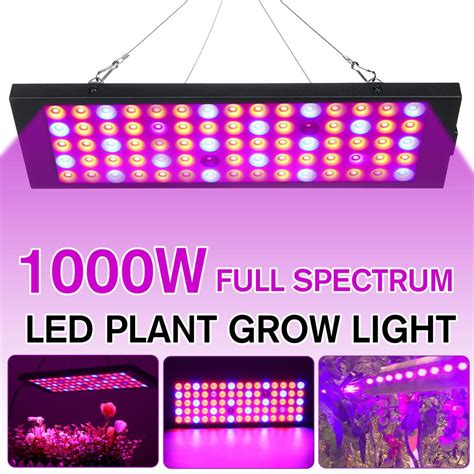 Led Grow Cob Light 100w Indoor Plant Growing Tents Full Spectrum Led