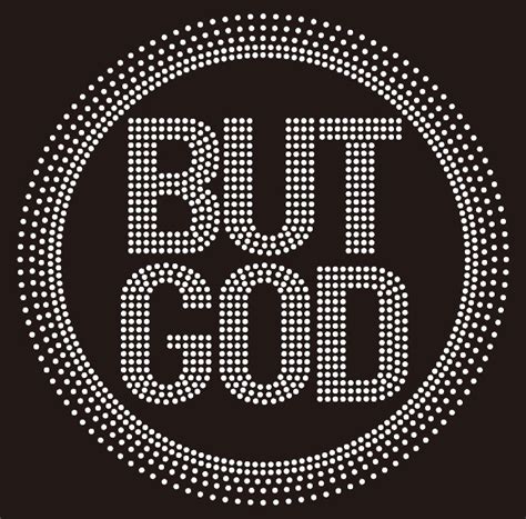 But God Inside Circle New Religious Rhinestone Transfer Bestseller