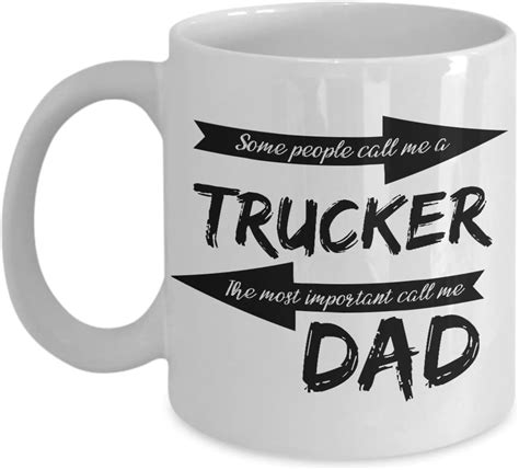 Trucker Fathers Day Ts Some People Call Me A Trucker