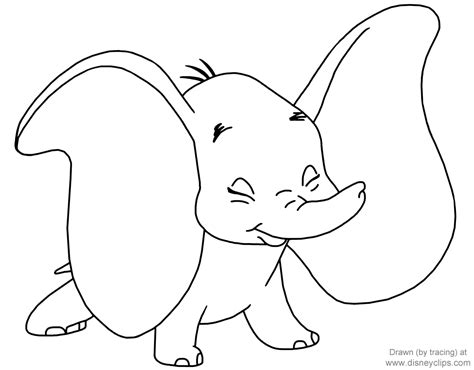 Disney Coloring Pages Dumbo