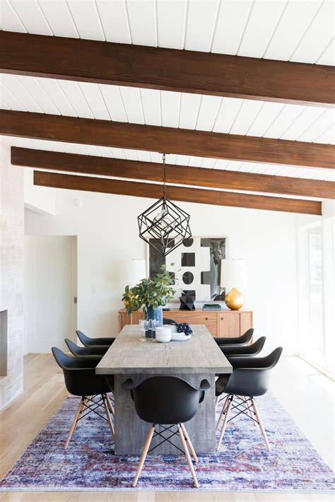 There are beams supporting the walls and ceiling too. Currently loving: Mid Century Modern Style - What She Designs