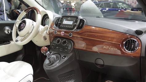Fiat 500c Riva Interior Design Trailer Automototv Youtube