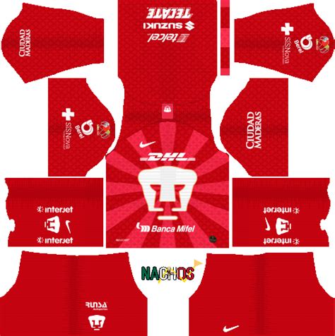 Superhero kits are very awesome and your team will become cooler after wearing these kits. Nike PUMAS UNAM 2019 2020 Kits for Dream League Soccer DLS ...