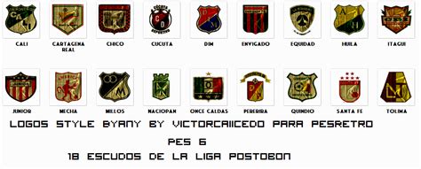 Fixture liga colombiana apertura 2021. (Aporte) Escudos Logos Liga Postobon y Liga argentina (2 ...