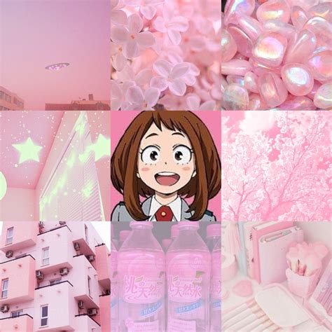 Uraraka Aesthetic Wallpapers Wallpaper Cave