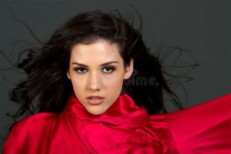 Beautiful Young Ethnic Woman Stock Photo Image Of Sensual Latino