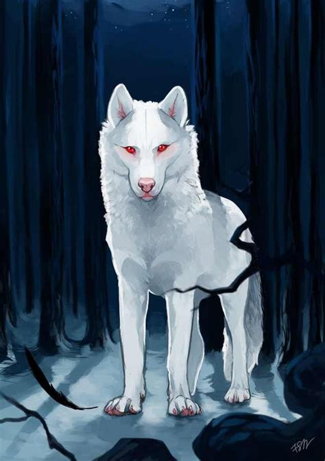 Anime Wolf Pet Anime Anime Animals Heroic Fantasy Fantasy Wolf
