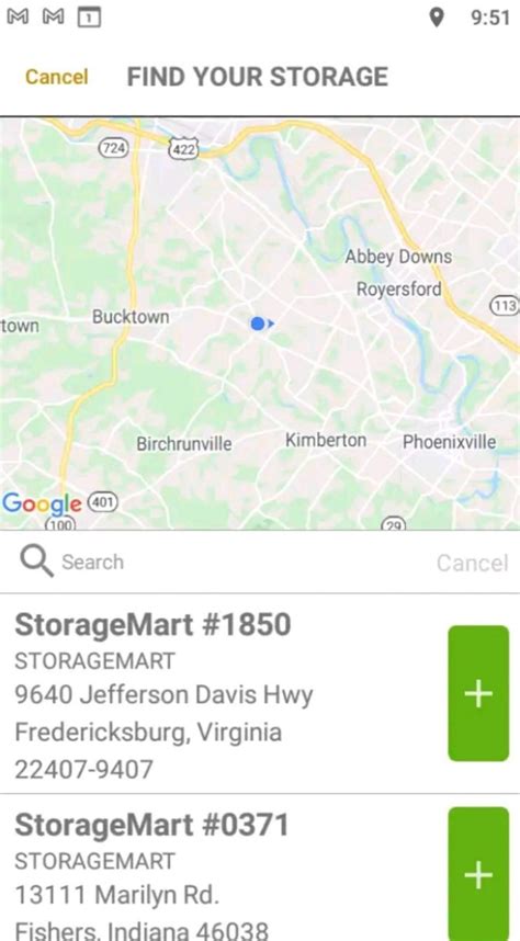 List Of All Storagemart Locations In The Usa Scrapehero Data Store