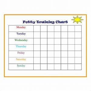 Sample Potty Training Chart The Document Template