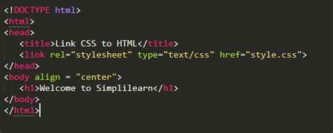 Linking Css Files To Html The Ultimate Tutorial For You