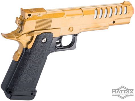 Avengers Vigor Series Heavyweight Airsoft Spring Pistol Model Gold Airsoft Guns Air