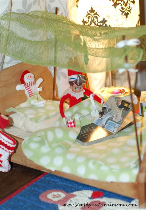 Elf On The Shelf Bed And Our Advent Box Simply Natural Mom