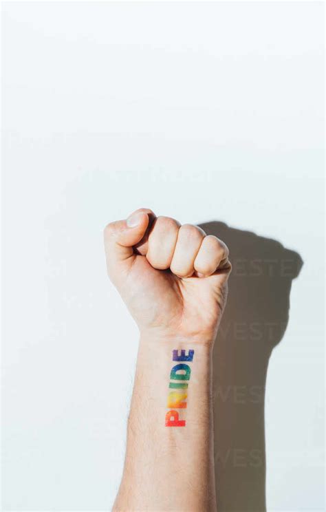 Gay Pride Tattoo For Men On Upper Arm Scanhohpa