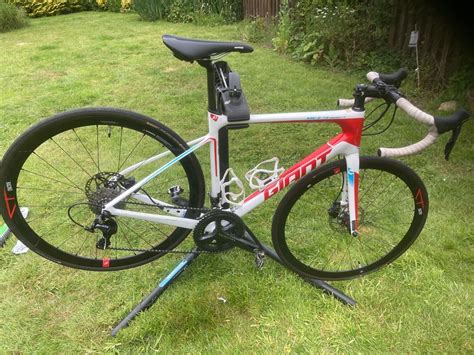 Giant Defy Advanced 1 Used 2015 Model With Subsequent Wheel And Brake