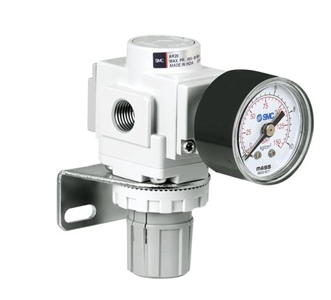 Buy Smc 14 Inch Pressure Regulator With Gauge Ar20 02bg1 B Online In