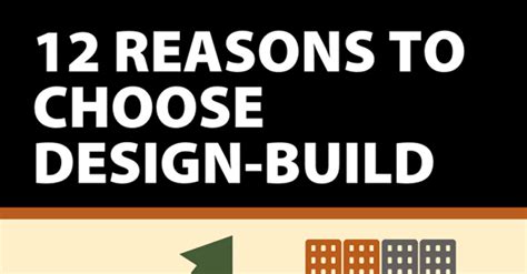 12 Reasons To Choose Design Build Approach Infographic