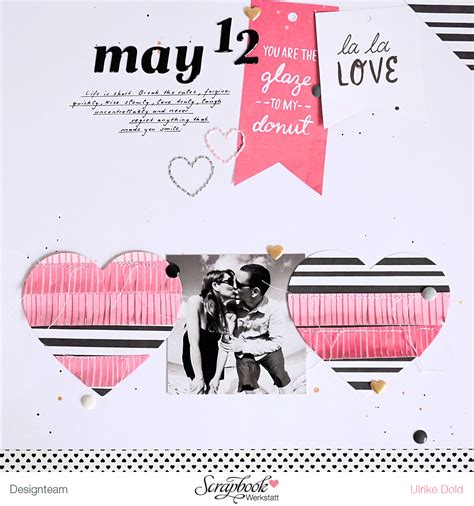 Think pink is one of the most powerful tools you will have at your disposal, these touches that are offered here are priceless. Scrapbook Werkstatt Februar Kit Werke - think pink & mint