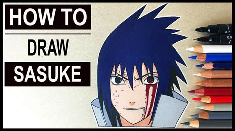 How To Draw Sasuke Bleeding Sharingan Step By Step Easy Tutorial