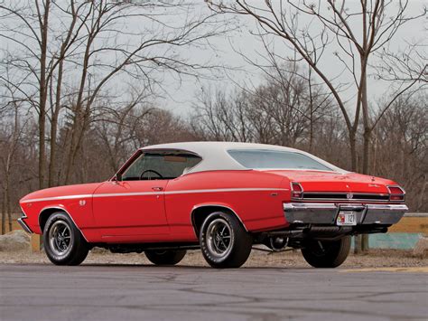 1969 Chevrolet Chevelle S S 396 L34 Hardtop Coupe Muscle