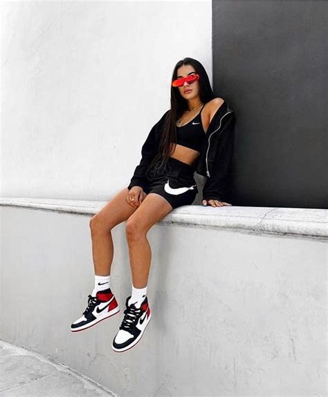 Street Style Womens Nike Air Jordan 1s Streetwear Fashion Women