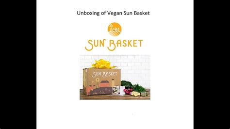 We work closely with our local suppliers, partners and customers to build successful and sustainable relationships. Sun Basket Food Delivery Service (Unboxing) - YouTube