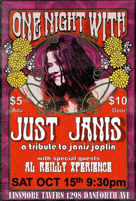 JUST JANIS - A Celebration of the Life and Music of Janis Joplin w Al