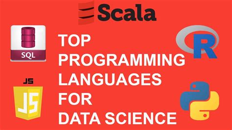 Top Programming Languages For Data Science Youtube