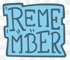 Remembering And Forgetting Clipart Forgetting Png Remember Png Free