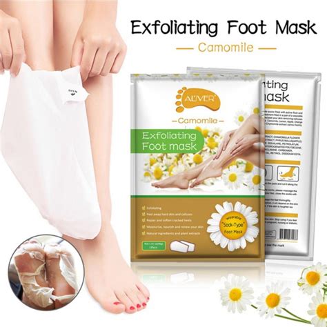 Foot Peel Mask 3 Bags6 Pieces Exfoliating Peel Off Calluses Dead Skin