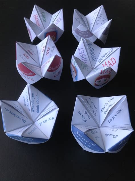 Paper Fortune Tellers - social skills games for children ...