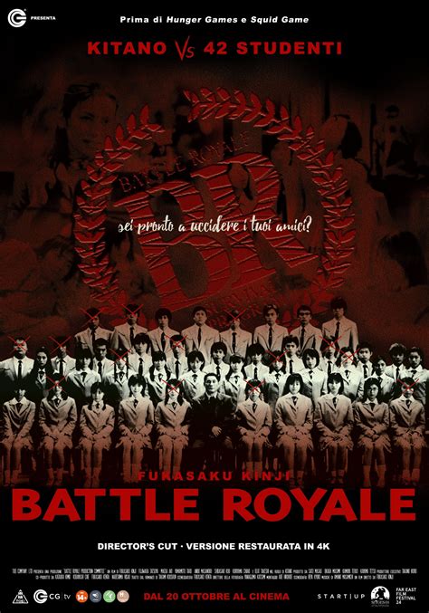 Battle Royale Batoru Rowaiaru Cinema Italia Belluno