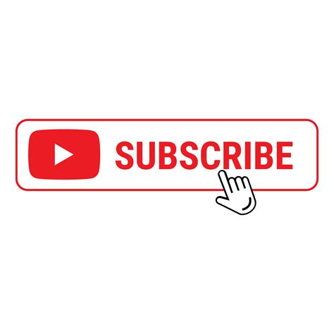 Youtube Subscribe Button Png Free Download 19950917 Png
